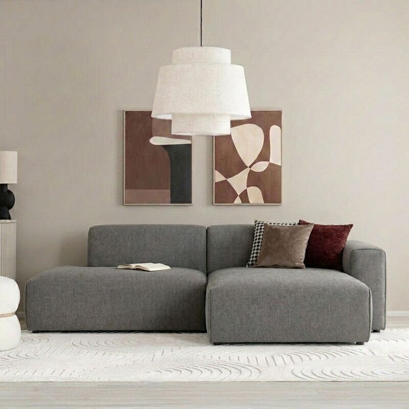 Syli Divaanisohva avopäädyllä, oikea beige Brego 34