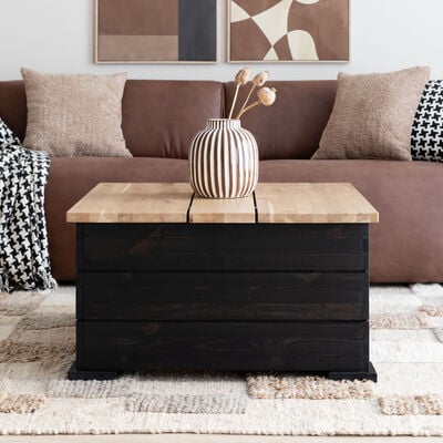 Airisto arkkupöytä 80x80 cm antiikkipetsattu