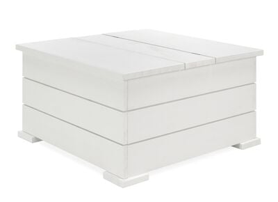 Airisto arkkupöytä 80x80 cm valkoinen