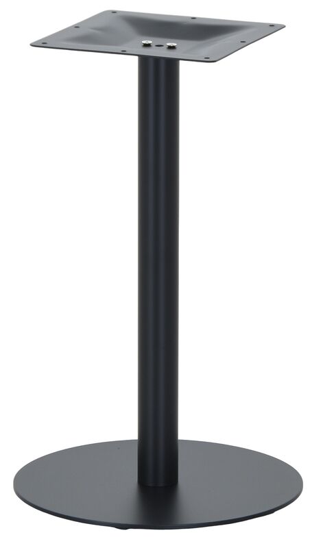 Cafe pöydän jalka 45cm pyöreä musta