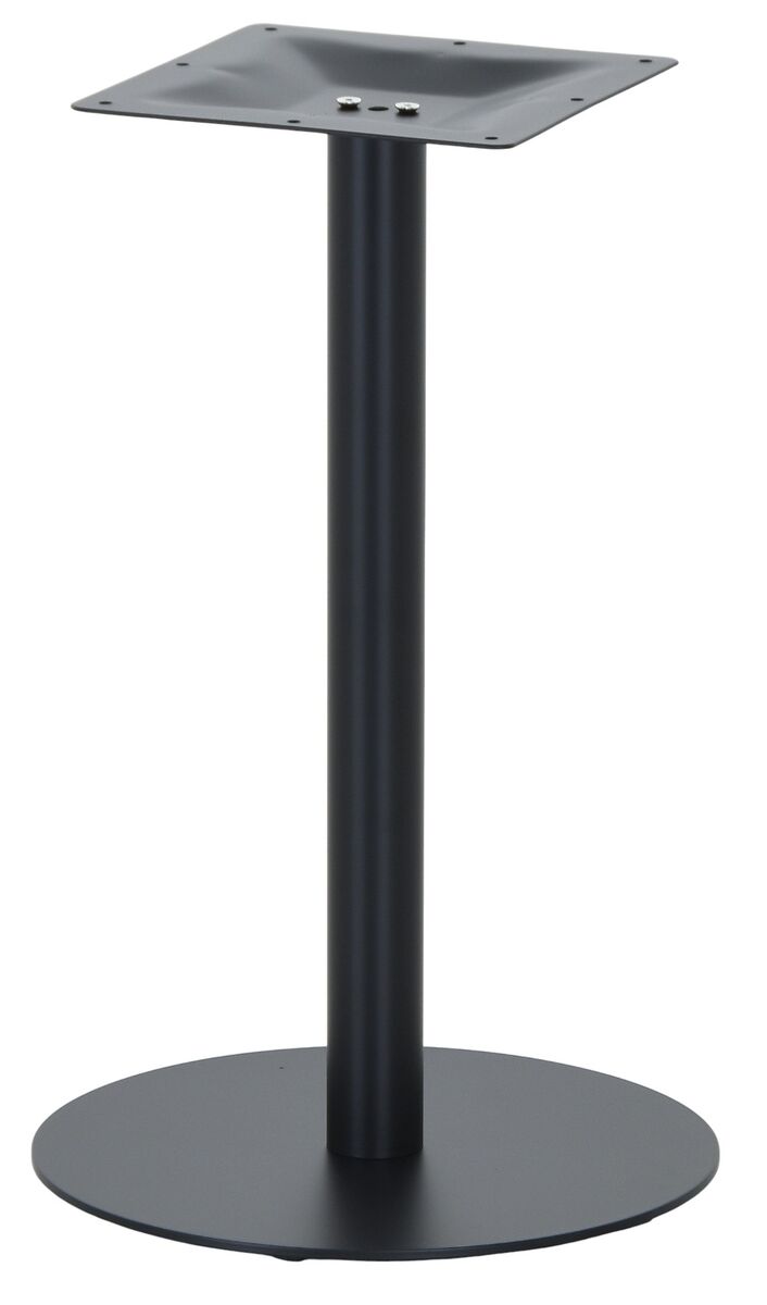 Cafe pöydän jalka 45cm pyöreä musta