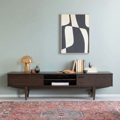Kahlos tv-taso 180x40x46 cm savutammi