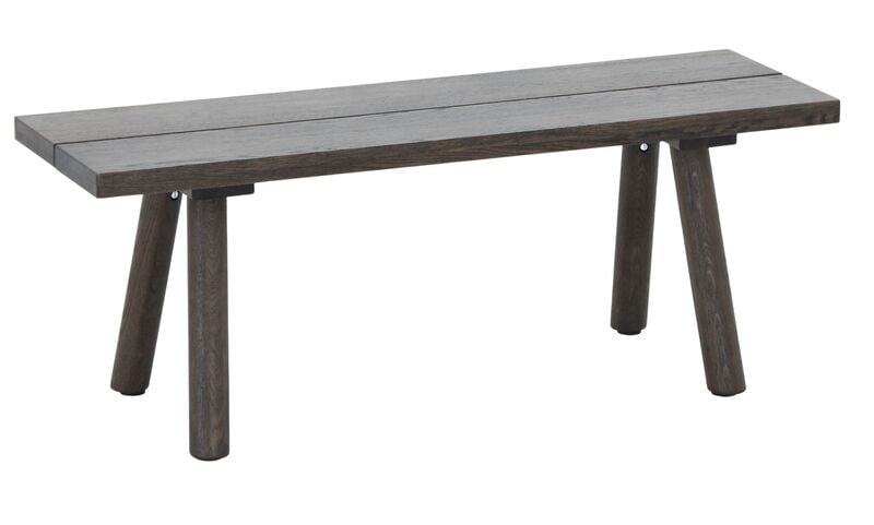 Veini tammi penkki 115x35,5 cm savunharmaa tammi