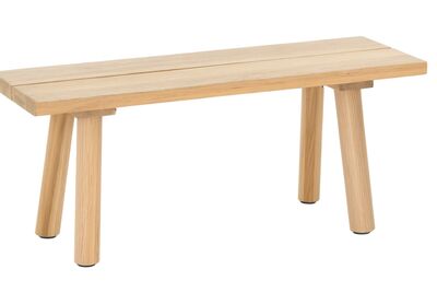 Veini tammi penkki 115x35,5 cm savunharmaa tammi