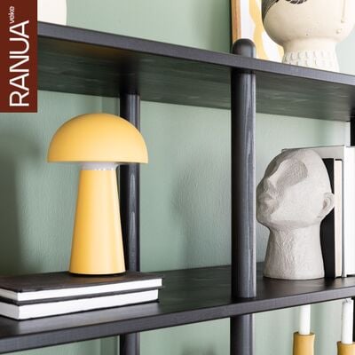 Askel hyllylevy pyöreällä päädyllä 165x35 hiili, asiakaspalautus