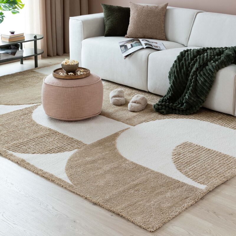 Opal nukkamatto 160x230 cm vaaleanruskea