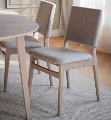 Rowico Home Medford tuoli valkopesty tammi/vaalea beige 5025 Nolio 24