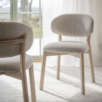 Rowico Home Patterson tuoli beige/ruskea tammi