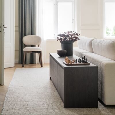 Rowico Home Melstone tv-taso 180x40x50 cm valkopesty tammi