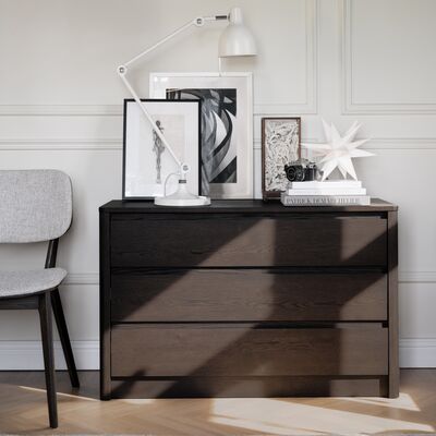 Rowico Home Melstone lipasto 110x45x70 cm valkopesty tammi