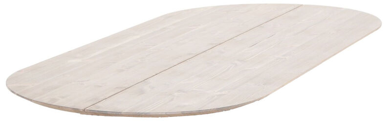Suoma ruokapöydän kansi ovaali 210x90 cm valkaistu antiikkipetsattu(kuvausmalli)