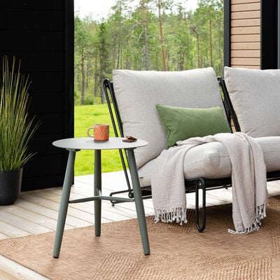 Brafab Vannes pyöreä sohvapöytä Ø45 cm sammal, kuvausmalli