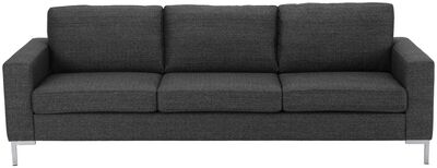 Toronto 3-istuttava sohva kitti Storm 09, jalka tammi, asiakaspalautus