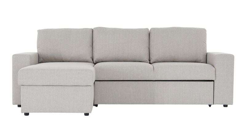 Aamu divaanivuodesohva vaalea beige basel 24