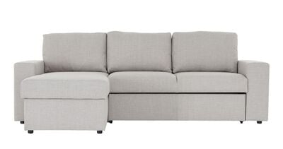 Aamu divaanivuodesohva vaalea beige basel 24