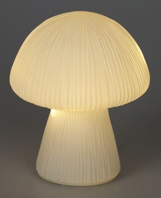 Huurre paristokäyttöinen pöytävalaisin 15 cm valkoinen