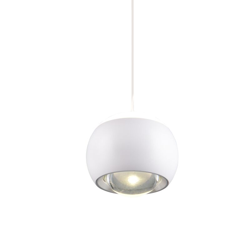 Musterring Cannon LED-riippuvalaisin 1-os mattavalkoinen