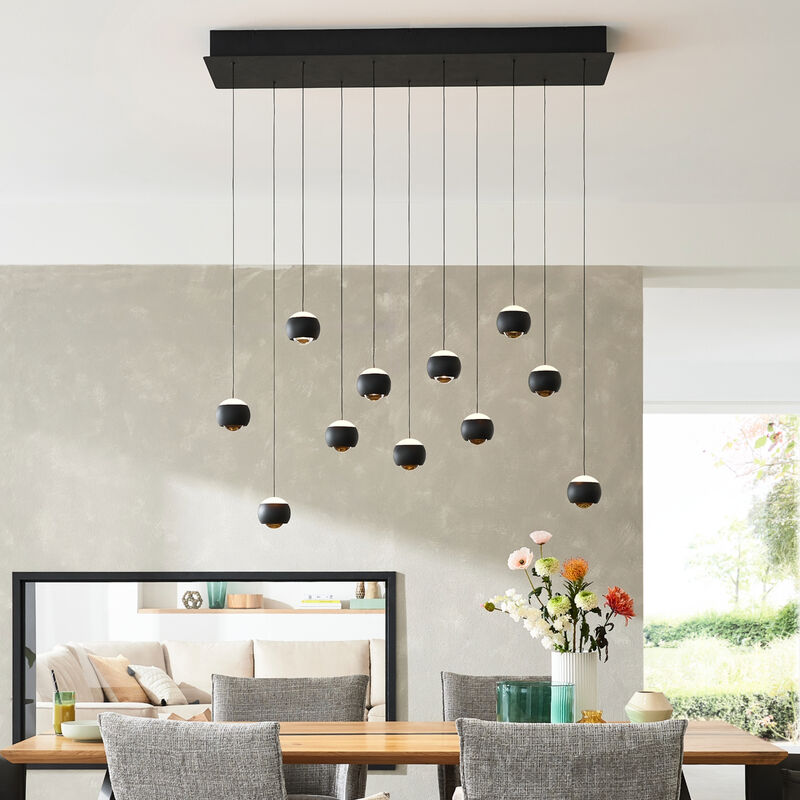 Musterring Cannon LED-riippuvalaisin 11-os mattamusta