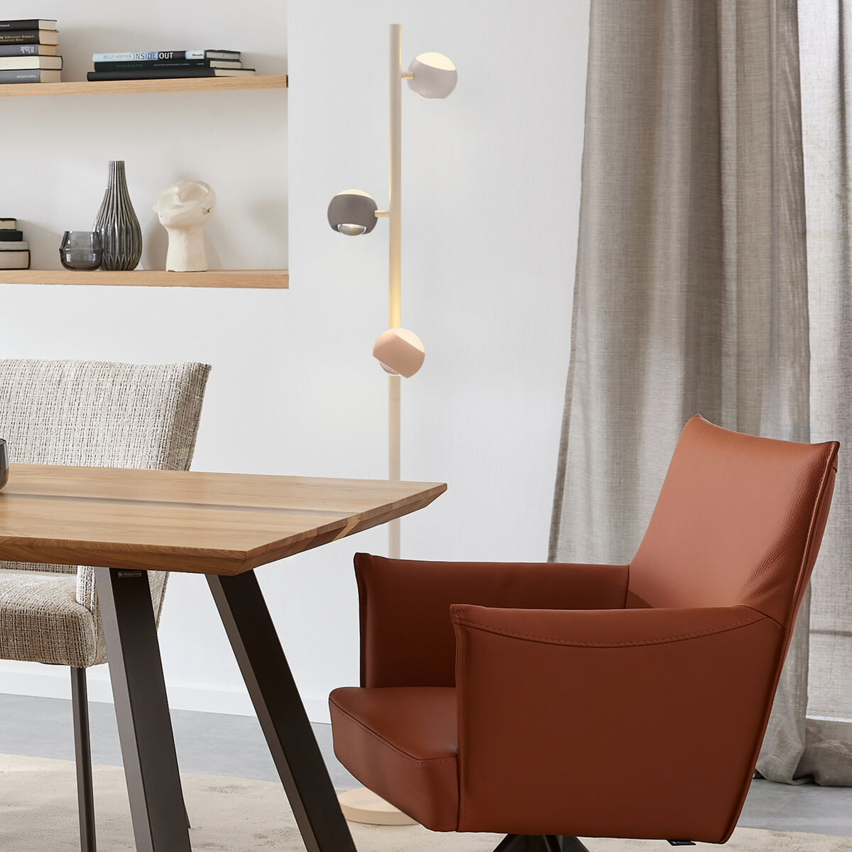 Musterring Cannon LED-lattiavalaisin 3-os monivärinen