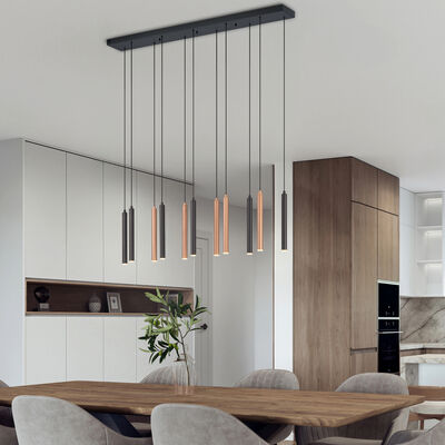 Musterring Calina LED-riippuvalaisin 11-os 115 cm mattamusta/kahvi