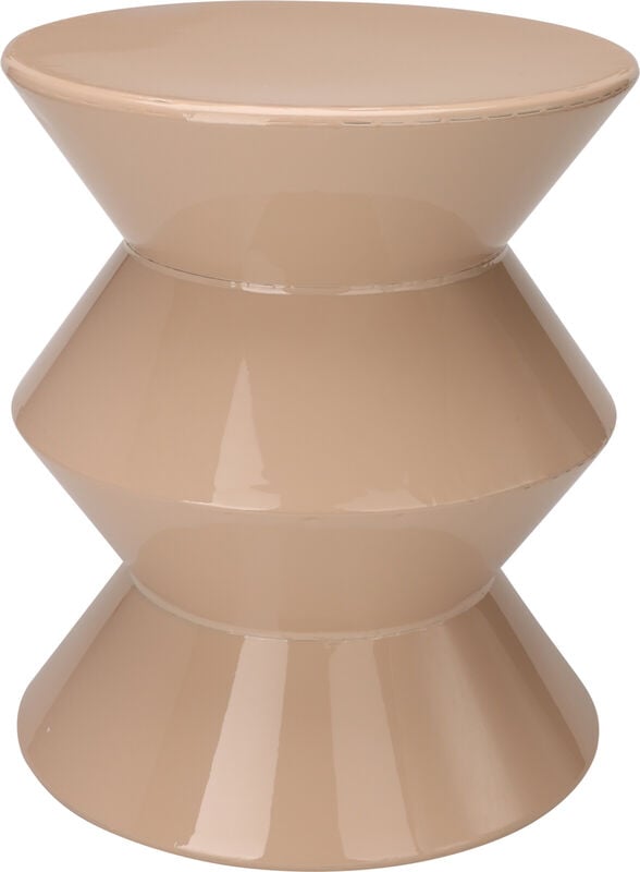 Tripla sivupöytä Ø31 cm hiekka