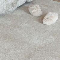 Vm Carpet Hattara matto kantattu 133 cm pyöreä hiekka, ilman kanttausta