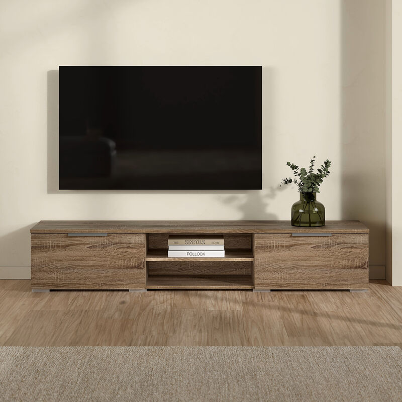 Matc tv-taso 173 cm tummanruskea