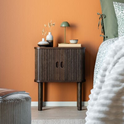 Raita yöpöytä 45x30x55,1 cm savutammi, kuvausmalli