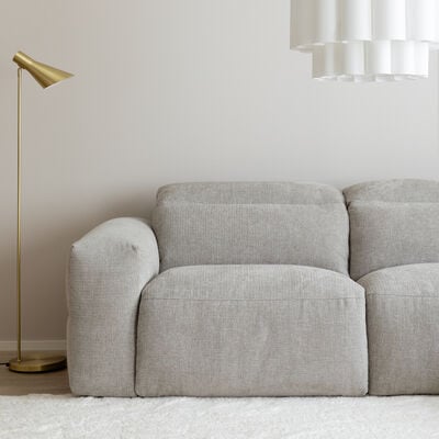 Mukava päätymoduuli oikea, beige