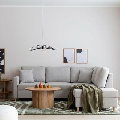 Aada avokulmavuodesohva oikea hiekka Hygge 10