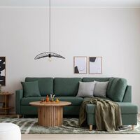 Aada avokulmavuodesohva oikea vihreä Hygge 37