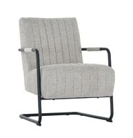 Bonest nojatuoli hiekka Brego 31, mustat käsinojat