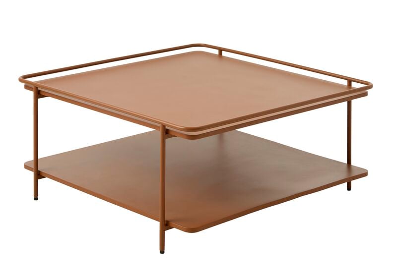 Jobba sohvapöytä 75x75 cm terracotta