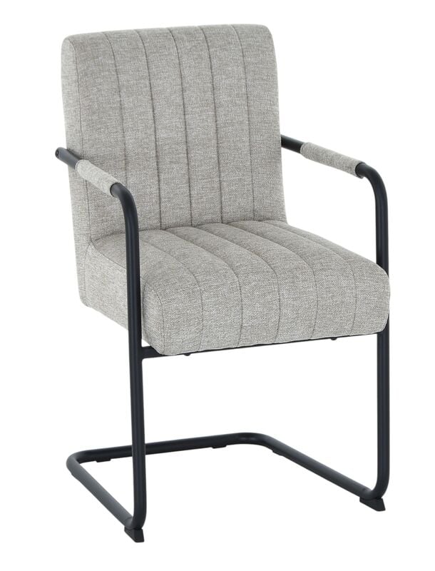 Bonest tuoli hiekka Brego 31, mustat käsinojat