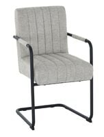 Bonest tuoli hiekka Brego 31, mustat käsinojat