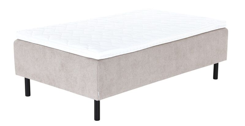 Unia kulta runkopatjapaketti 120x200 L beige, Unia relax 7cm, Pyöreä musta 23cm