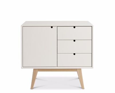 Notte lipasto, valkoinen, asiakaspalautus