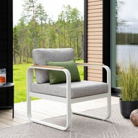 Lumme nojatuoli greige/hiekka