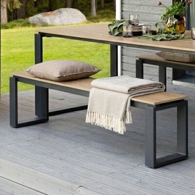 Trendline aintwood penkki 180x36 cm musta