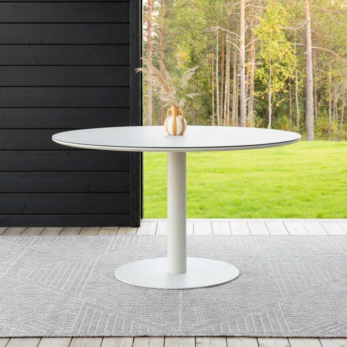 Veke Stone pyöreä ruokapöytä Ø150 cm greige