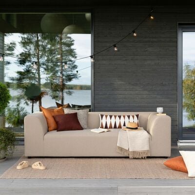 Newland 3-istuttava sohva vaalea beige