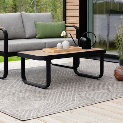 Lumme sohvapöytä 107x50 cm greige/ruskea