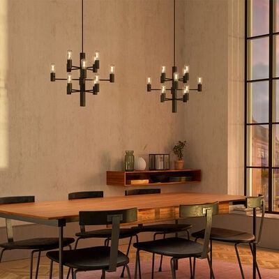 Herstal Manola Mini kattokruunu musta