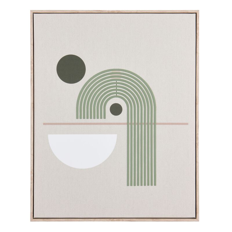 M&M Norman II canvastaulu 40x50 cm hiekka/vihreä