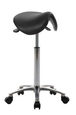 Ergo Pro satulatuoli musta keinonahka, asiakaspalautuss