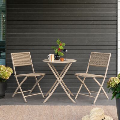 House Nordic Arcas taittuva parvekesetti taupe