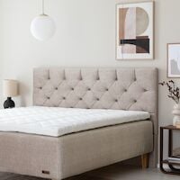 Unia Platina sängynpääty 186x120 beige Vogue 02, asiakaspalautus
