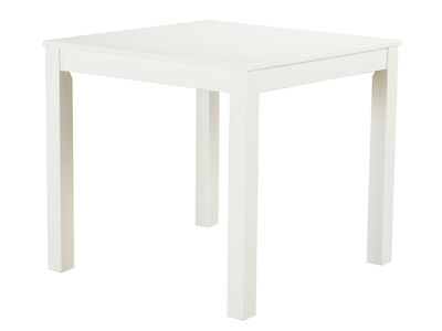 Moona ruokapöytä 80x80 cm valkoinen, asiakaspalautus