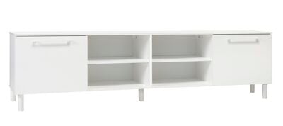 Solo tv-taso 220 cm kahdella ovella valkoinen bs, asiakaspalautus