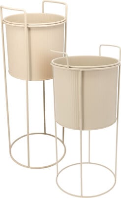 Juno kukkateline 2 kpl setti musta